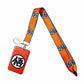 Anime Card Cases Card Lanyard Key Hang Rope Lariat Cosplay Badge ID Cards Holders Neck Straps Keychains Fashion Accessories Gift