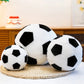 Soccer Sports Ball Throw Pillow Stuffed Soft Plush Toy Realistic Football Home Sofa Decoration Cushion Pillow Gift