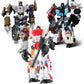 HZX 6 en 1 Devastator Haizhixing juguetes de transformación figura de acción de Anime KO G1 Robot avión vehículo de ingeniería m