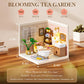 ROBOTIME DIY Miniature House Kit, Dollhouse Model Building Kit Birthday Creative Gifts for Adults, Kids (Pop Bubble Bathroom)