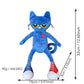 New 30cm Pete the Cat Plush Doll Pizza Party Soft Plush Blue Cat Stuffed Animal Toy Super Soft Pete Kitty
