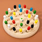 Kids Wooden Memory Match Stick Chess Fun Color Game Board Puzzles Montessori Cognitive Learning Educational Toys For Children