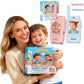 2 Pack Video Walkie Talkies for Kids Rechargeable Toddler Toys for Indoor Camping Travel Birthday Gfits for Kids Ages 3-12
