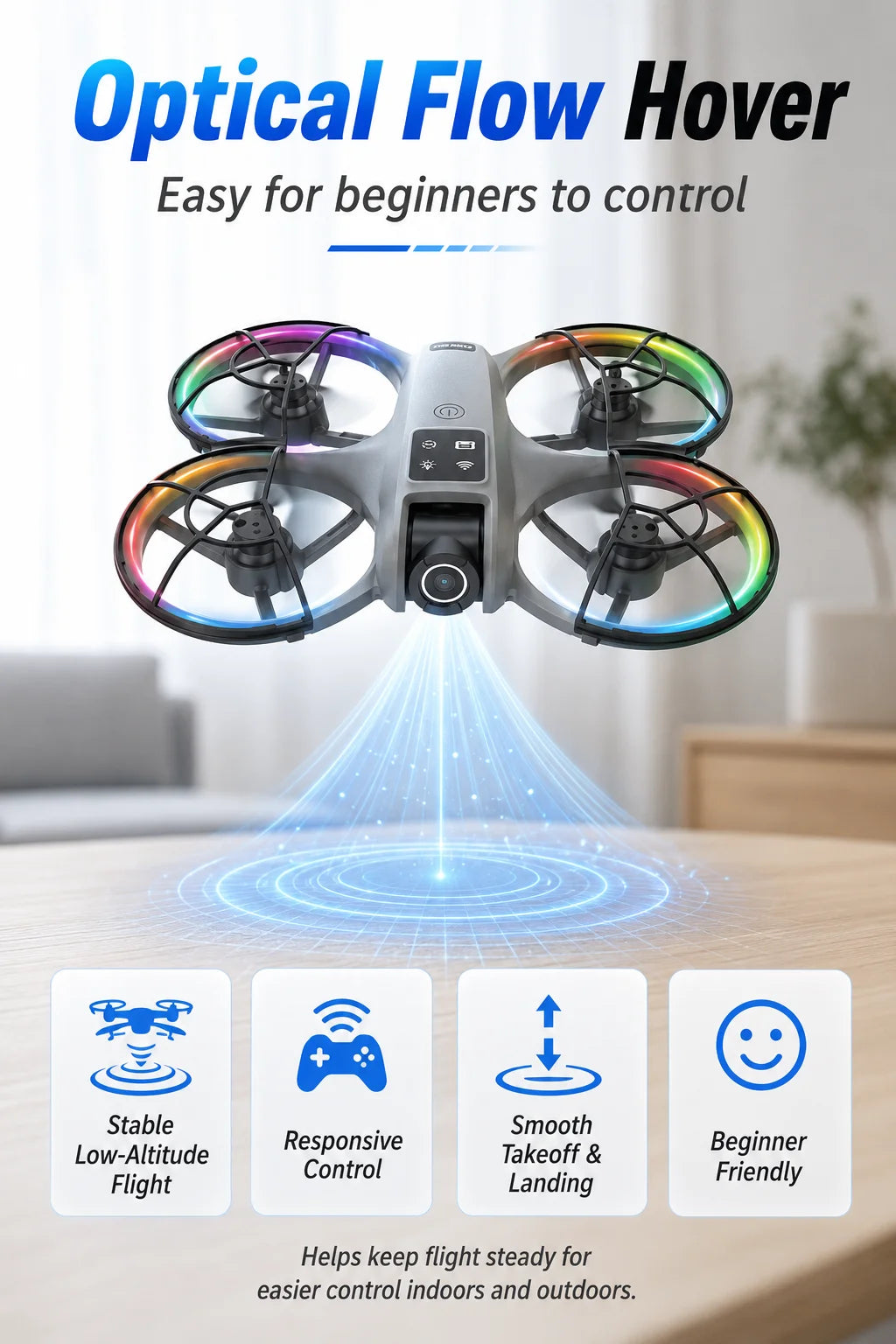 Aerial Photography Drone 120° Wide Angle Intelligent Anti Shake High Color Reproduction Gesture Shooting Trajectory Flight APP Control Quadcopter