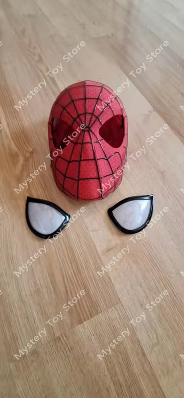 New Handmade Spiderman 2 Movie Accuracy Garfield Version Cosplay Mask Peter Parker Venom Marvel Collectible Toys Gift For Fans