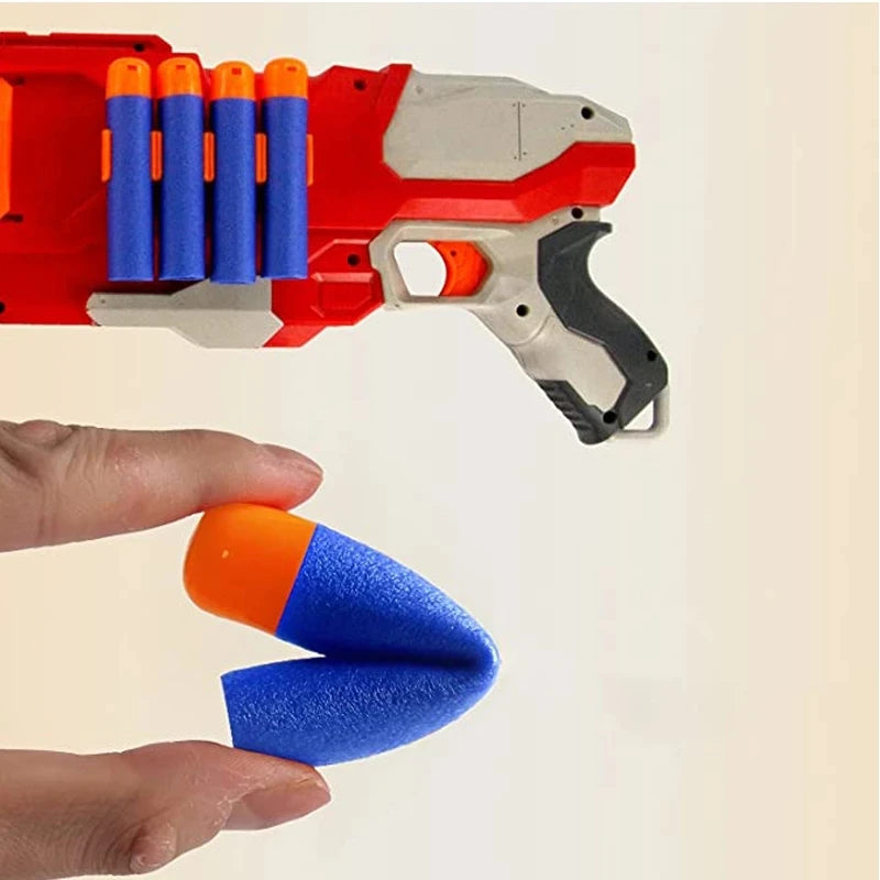 Kids Shooting Game Refill Dart Bullets Pack 9.5cm*1.9cm Compatible With Nerf N-Strike Mega Blaster Mastodon Twinshock Toys Guns