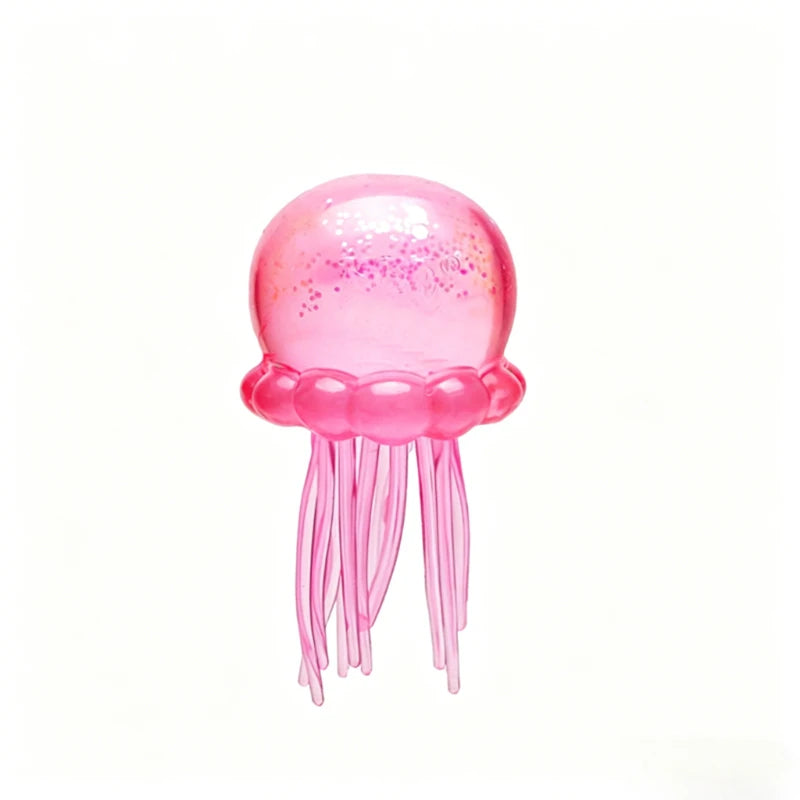 Kawaii Jellyfish Maltose Squishy Toy Super Soft Colors Cute Jellyfish Modeling Stress Relief Relax Fun Toy for Friends Gifts