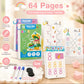 Reusable Magic Practice - 4-Book Set for Pen Control, Letters & Numbers | 128 Pages Handwriting Workbook for Kids Ages 3-8 | Homeschool & Classroom Supplies