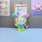 Usahana Cartoon Plush Bag Pendant Card Bag Card Set Doll Rabbit Pendant Keychain Animation Periphery Birthday Gift for Girls