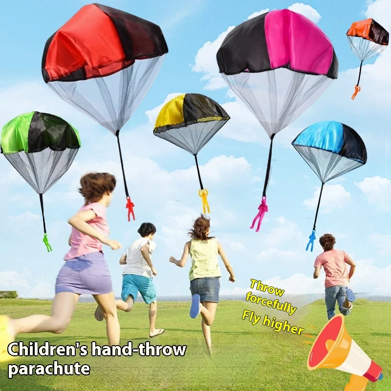 Children's Hand Throwing Parachute Toy Tangle Outdoor Flying Parachute Men's Outdoor Toy Easter Basket Stuffers Children's Gift