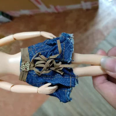 10bo original monsters high school clothes pants skirt winxs club without body DIY Doll  mengmeng girl Doll House Children Gifts