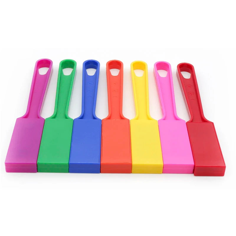 Plastic Color Magnetic Circular Sheet Stick Physics Science Magnetic Experiment Game Montessori Color Learning Teaching Aid