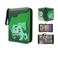 Squirtle Bulbasaur Card Binder Anime Photo Album Collect Loose Leaf Pu Zipper Figure Card Holder Storage Bag Toy Peripheral Gift