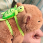 Animal Capybara Fox Wristband Plush Doll Toys Soft Wrist Band Christmas Gifts