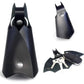 Superhero Bruce Wayne Cosplay Key Chain Leather Black Bat Pendant Keychain Metal Car Keys Keyring Unisex Halloween Accessories