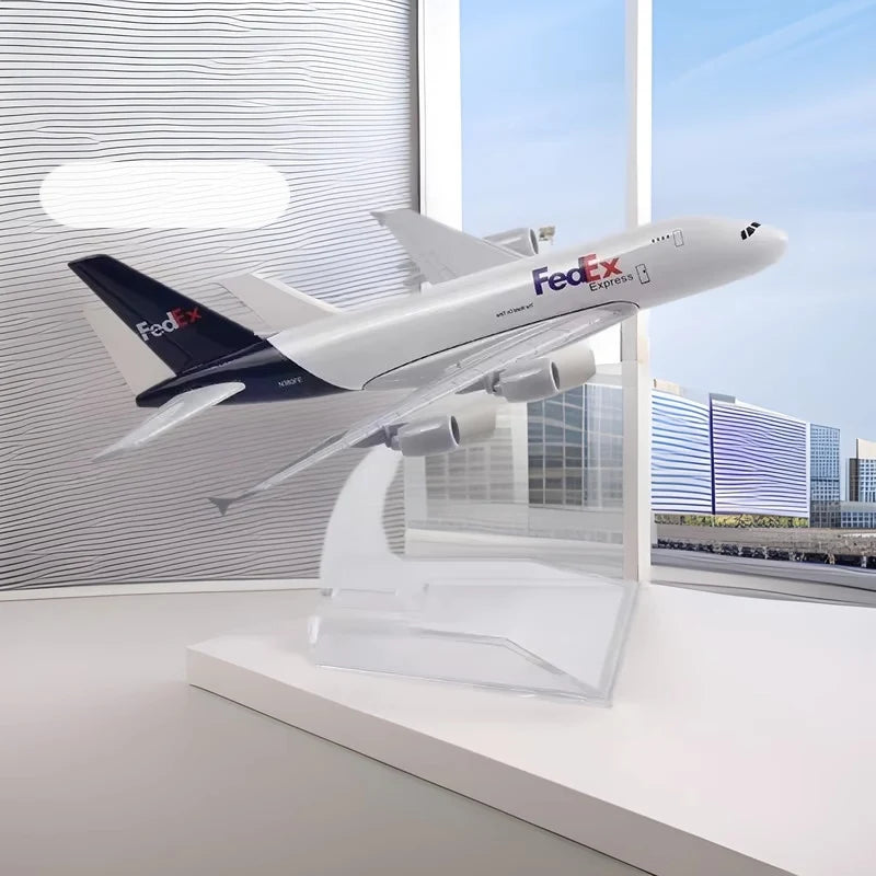 16CM A380 Federation Airline Model Plane Toy 380 A380 Aircraft Alloy Metal Diecast Airplanes Plane for Collection