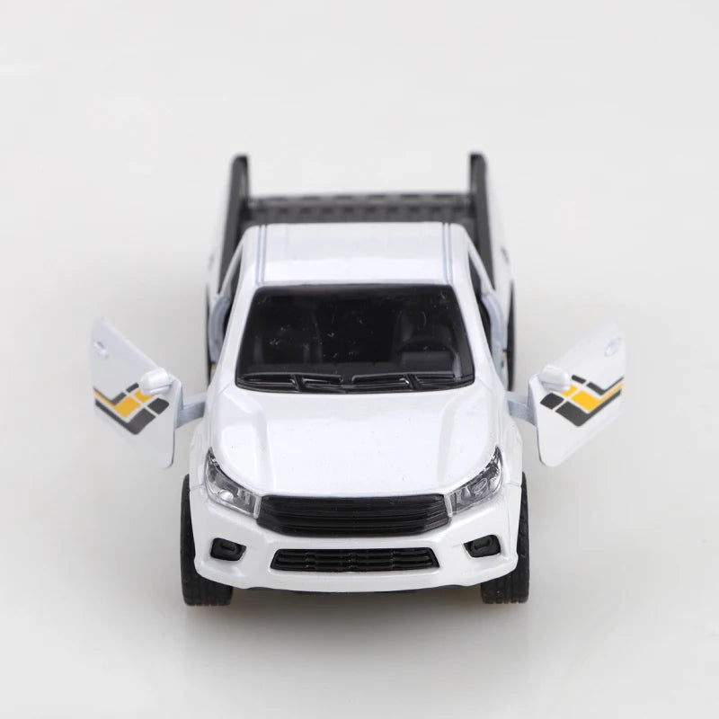 Retro Classic Hella-Style Pickup Truck, Die-Cast Metal, Boy's Toy, Exquisite Collectible, 1/36 Scale (Bagged)