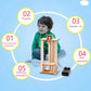 DIY Science Model Kit for Kids - Homemade Elevator Educational Toy Small-Scale Technology Production Popularization