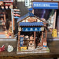 Original CUTEBEE DIY Book Nook Kit Japanese styles 3D Wooden Puzzle Mini Miniature House Bookshelf Decor Craft for Adults DIY