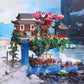 1680 Pieces, Taohuatan Building Block Toys, Creative Handmade Building Block Toys Assembly, Abs Material, Mixed Color Building B