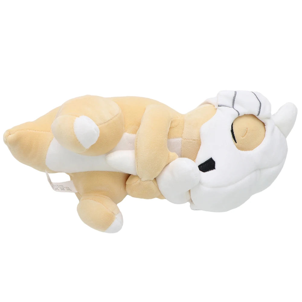 Cubone Sleeping Plush Toy Stuffed Soft Cartoons All Star Collection for Boys Girls Birthday Gift,10" Inch