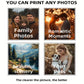 2/3/4/5/6pcs Custom Canvas Printing Personalized Photo Suitable for Family Life Pets Scenery Couple Weddings Home Decor Poster