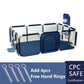 Baby Playground Playpen Corralito for Baby Toddlers with Thicken Steel Pipes Kids Play Park Activity Fence Ball Box Game Playpen