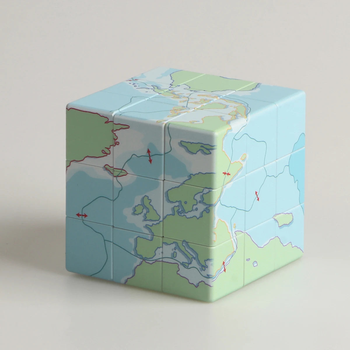 Magic Cube 3x3x3 Cartoon Alien dollar graffiti UV Fun Stress Relief Puzzle Professional Smooth Speed Game Children's Toys Gifts