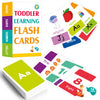 58PCS ABC Alphabet Flashcards Montessori Early Education Toys Baby  Shapes Animals Learning Cards Games Puzzles For Kids Gifts