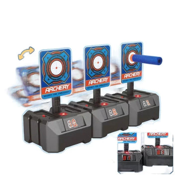 1-n Auto Reset Recording Target Toys Kids Eva Soft Water Ball Games Shooting Board for Nerf Cs Go Boys Gift