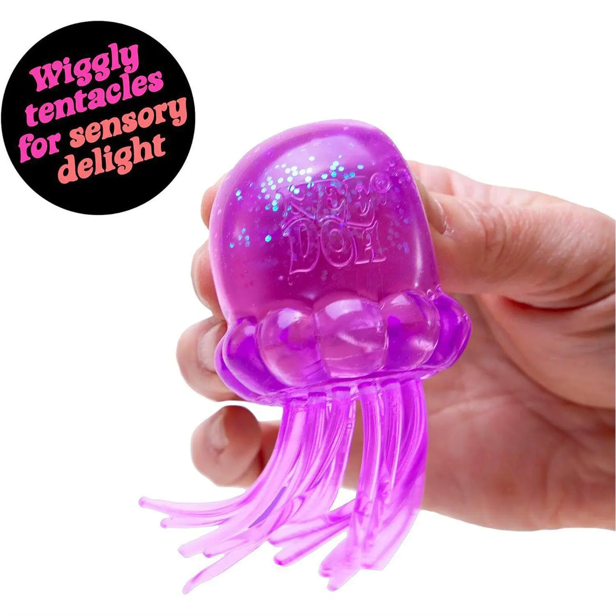 Jellyfish Squishy Stress Relief Toy, Sensory Decompression Jellyfish Fidget Toy, Soft Squeeze Vent Gadget for Relieving Anxiety
