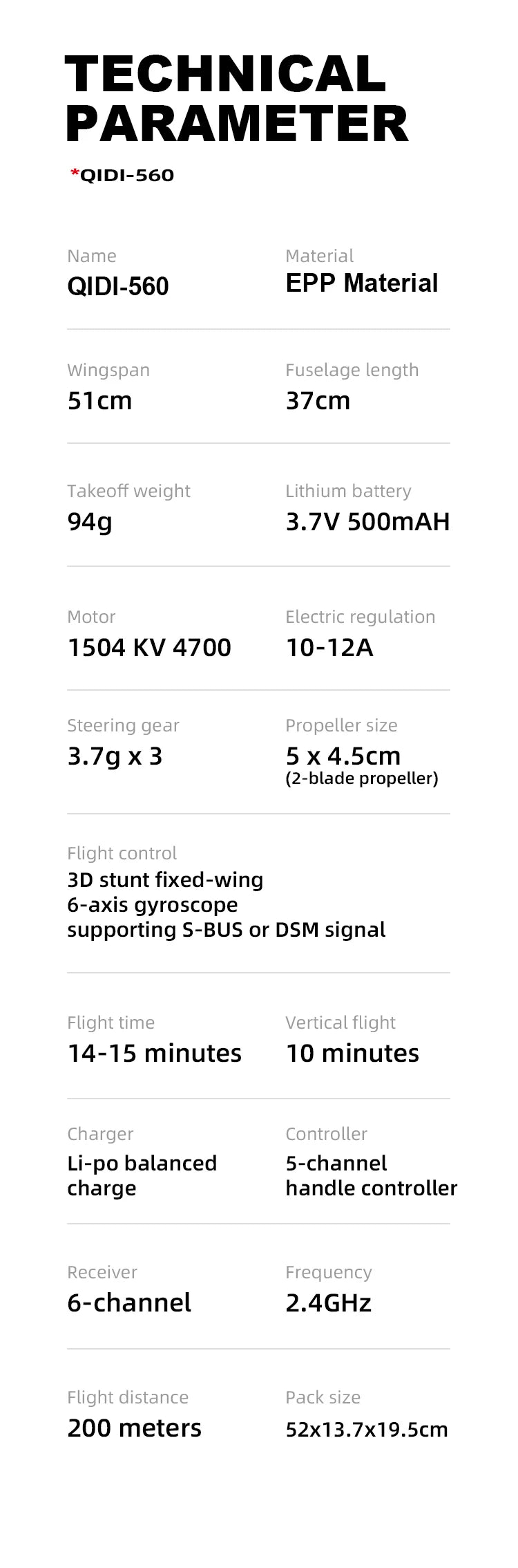 4CH Brushless RC Glider M7 Moore Off-road Aircraft Plane EPP Foam Remote Control Airplane with LED Light Model Toys