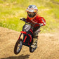 24V 350W Kids Electric Dirt Bike All Terrain Ride On Motorcycle, 3 Speeds To 14.5 MPH, 12in Tires, Suspension, 135lb Load Gift