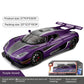 1: 24 K Ö Niger One Collectible Ornament with Sound, Light, and Feedback Function , Alloy sports car toy gift for boys