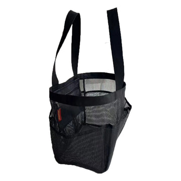 Mesh Shower Caddy Portable with Hanging Large Capacity and 8 Pockets for College Dorm Essentials, Camping, Kids, Beach, Pool, Gym