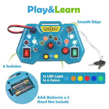 Kids LCD Huarong Road Puzzle Game Console Montessori Early Education Logical Thinking Toy