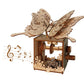 3d Wooden Puzzle Hand Butterfly Music Box You Are My Sunshine Handmade Assembly Model Kit Holidays Brthdays Christmas Gifts