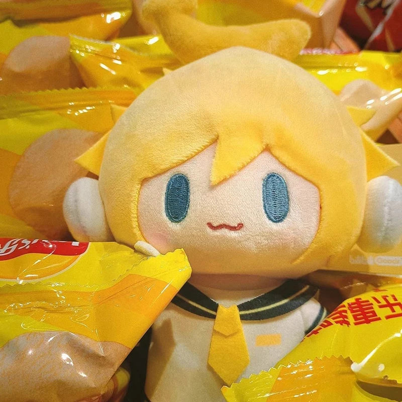 Hatsune Miku Plush Toys Keychain Kagamine Len Rin Backpack Anime Peripheral Cute Stuffed Doll Bags Decoration Girl Birthday Gift
