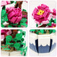 Flower Bouquet Exquisite Peony Building Blocks Kit Flower Home Decoration Bricks Set Gift for Valentine's Day Mother's Day Adult