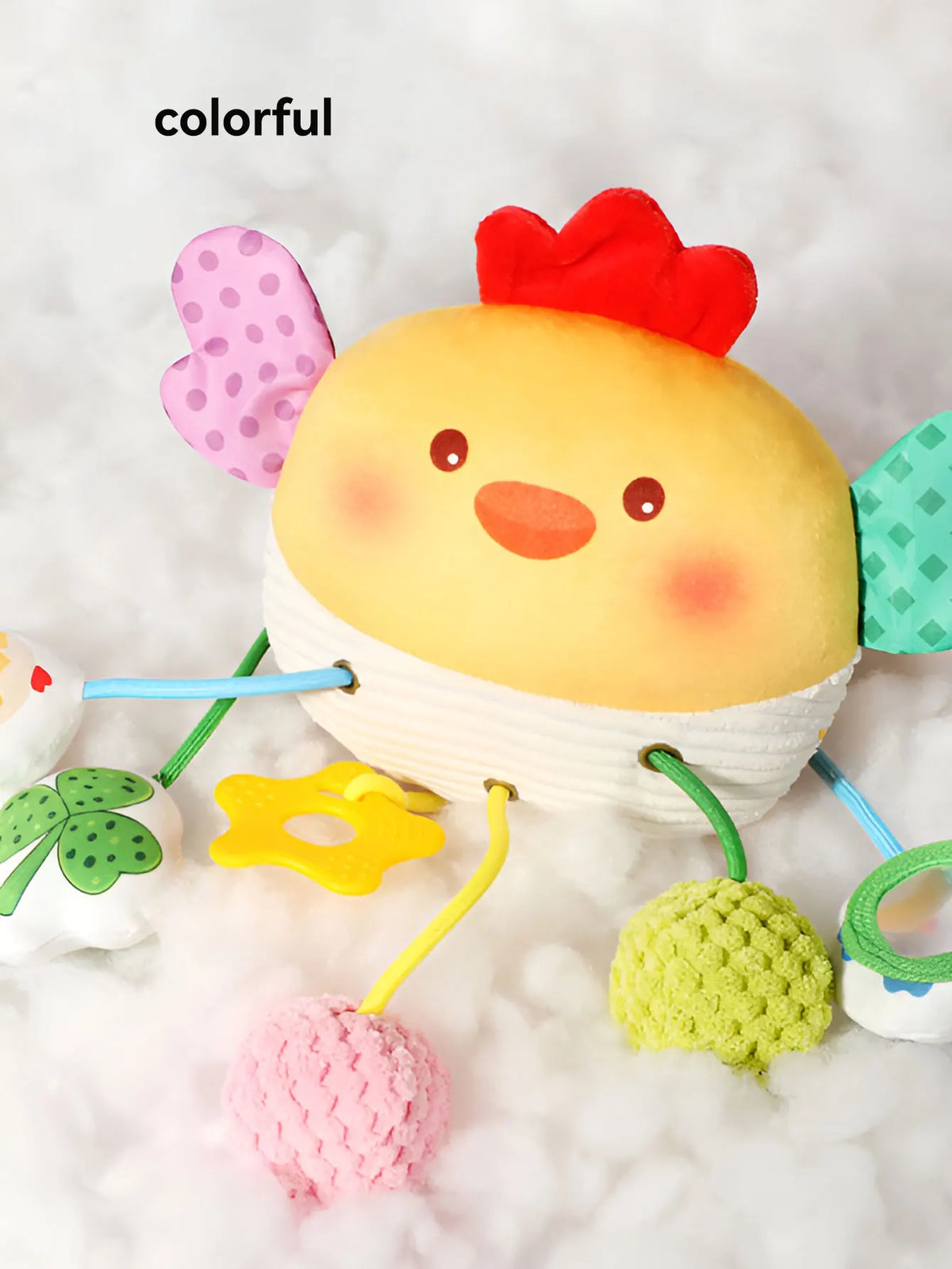 Bed Hanging Drawstring Cheer Toy Bedbell Pendant Can Be Nibbled Drawstring cartoon Pendant
