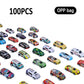 10/20/30/50/100pieces Diecast Car Mini Cars Model Set Toys for Boys Sliding Inertia Pull Back Vehicle Toy Birthday Gifts Kids