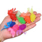 10Pcs Cute Rubber Goldfish Bath Toys - Floating Baby Bath Time Pool Play for Toddlers, Kawaii Bathing Shower Gifts