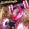 4WD RC Drift Car With LED Lights & Music 360° Stunt Climbing Toy