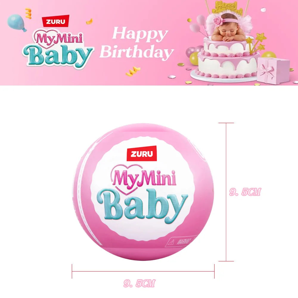 Zuru Surprise Doll Surprise Series2 My Mini Baby Collectible Mystery Capsule 5 Mystery Toys Collectibles Miniature Novelty Toys