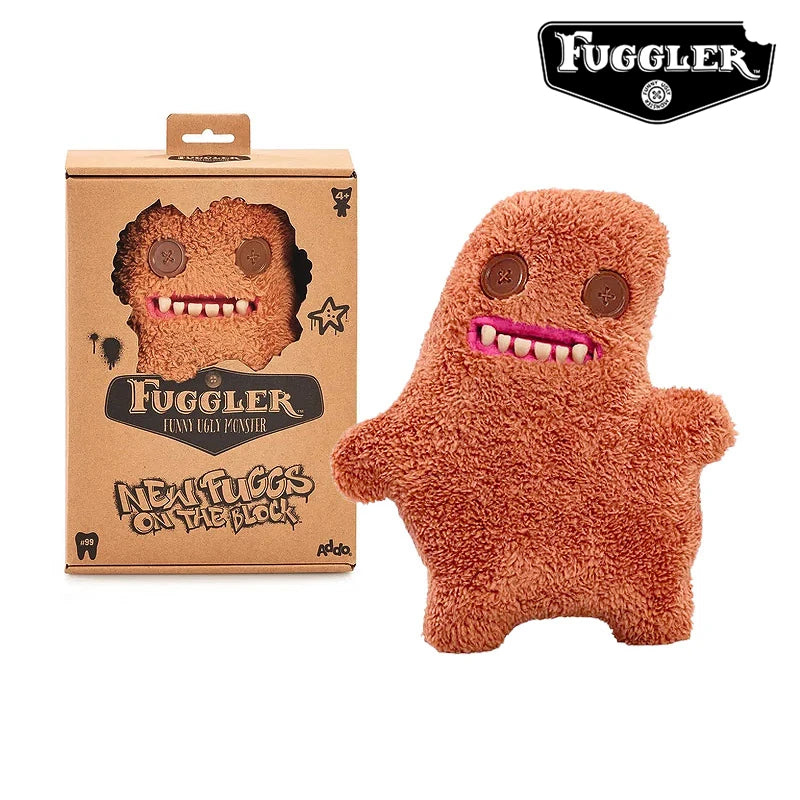 Original Fuggler Ugly Monster Plushies Toys Fuggs Teeths Stuffed Animal Funny Shark Laboratory Misfits Vacay Series Dolls 22CM