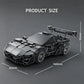 City Series Supercar EVO Building Blocks P1 Race Car Model  Toy Small-Scale Car Model Luxury Car Blue Storm