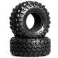 RED SPIDER 4Pcs 64mm 1.3 Inch RC Crawler Soft Rubber Tires Off Road Tyres for 1/18 1/24 RC Crawler Axial SCX24 FMS FCX24 RC Model Car Upgrade Spare Parts
