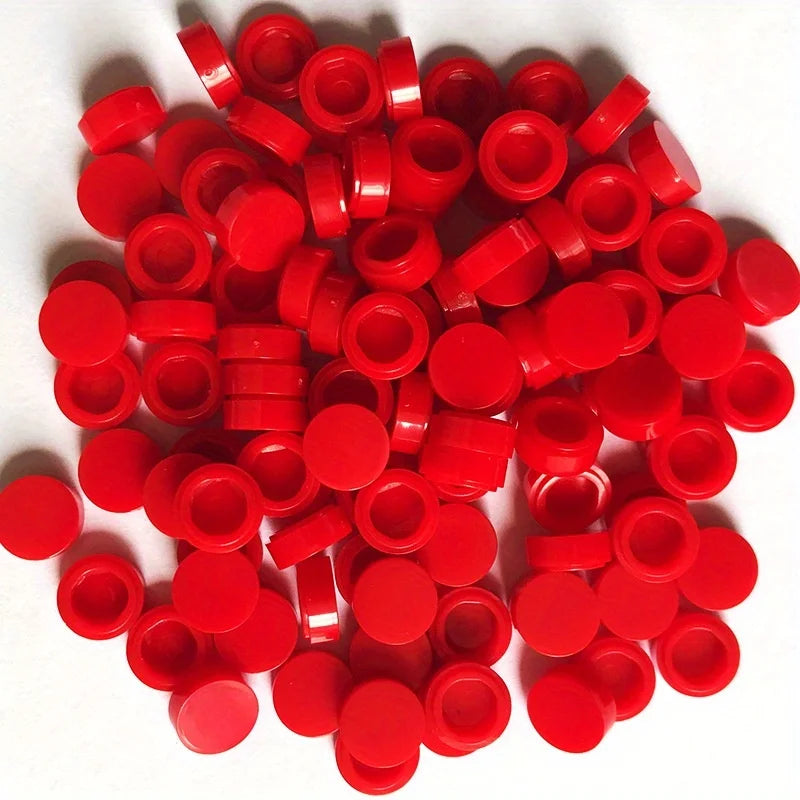 200pcs/lot Tile 1x1 Round Special Brick Building Block Small Particle Bulk Bricks Parts Diy Toy