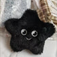 MARK DoYoung HAECHAN TAEYONG Keychain Black Luminous Pentagonal Heart Shaped Plush Pendant Suitable for Fan Gifts