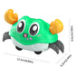 Double Force Walking Crawling Crab Tummy Time Baby Sensory Toys Infant Learning Crawl Development Babies Interactive Walking